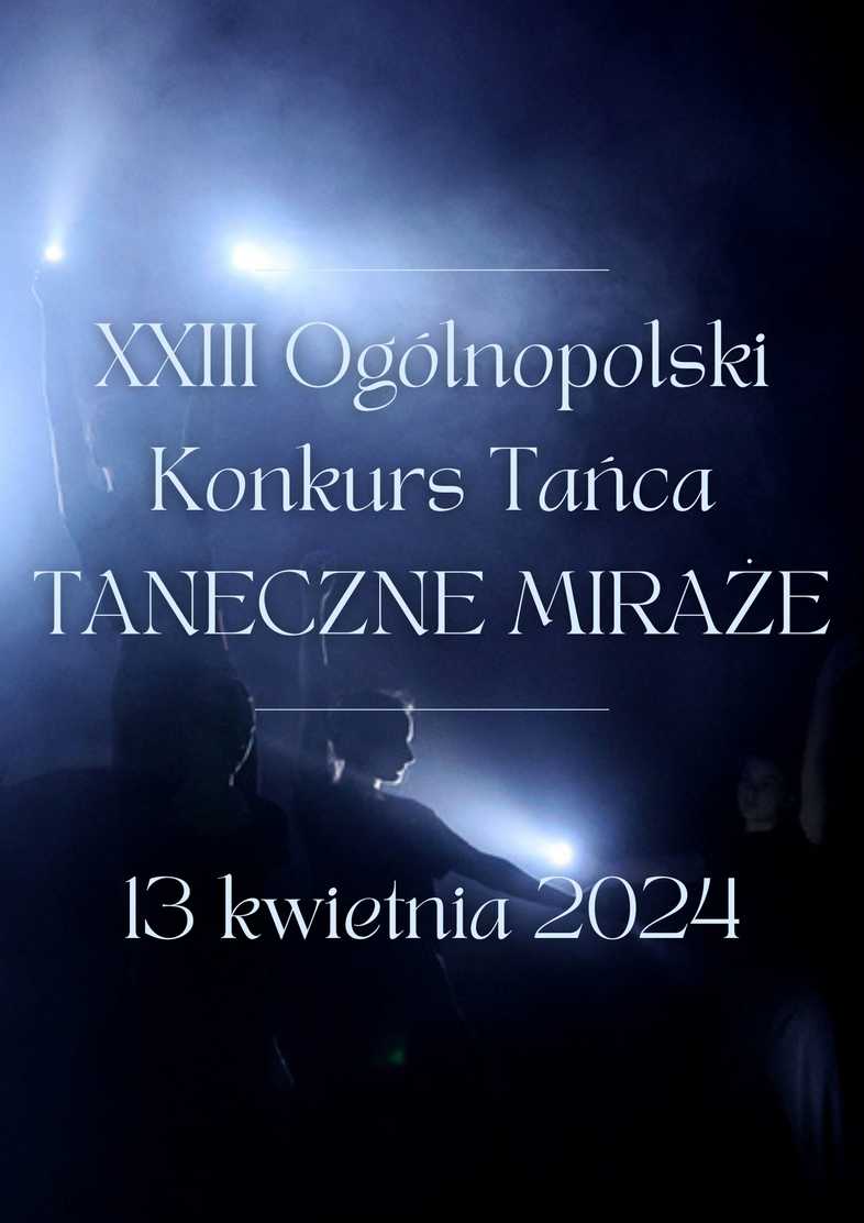 XXIII Ogólnopolski Konkurs Tańca 