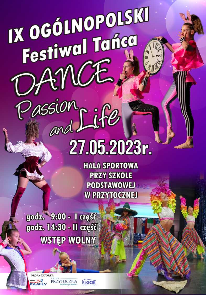 IX Ogólnopolski Festiwal Tańca DANCE - PASSION AND LIFE