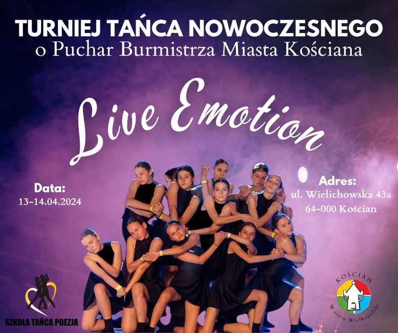 Turniej Tańca o Puchar Burmistrza Miasta Kościana 
