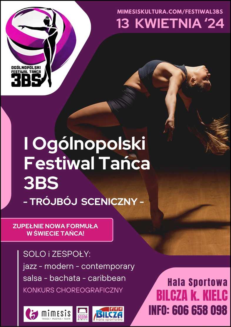 I Ogólnopolski Festiwal Tańca 3BS - Trójbój Sceniczny